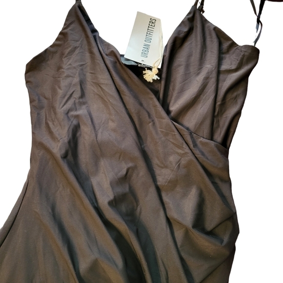 NWT Urban Outfitters Lumiere Mini Black Dress Large - Picture 11 of 14